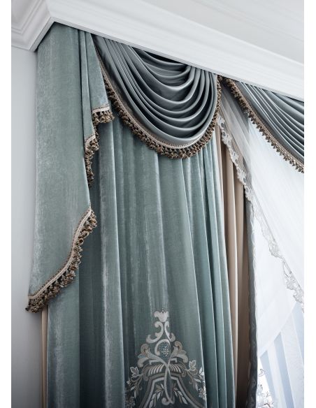 Custom Window Treatments Hand made draperies from our Masterpiece Collection. 43