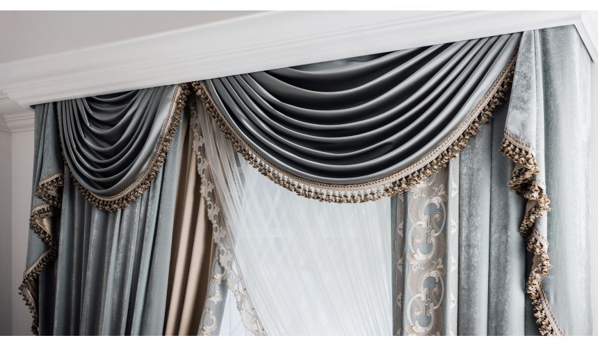 Custom Window Treatments Hand made draperies from our Masterpiece Collection. 43