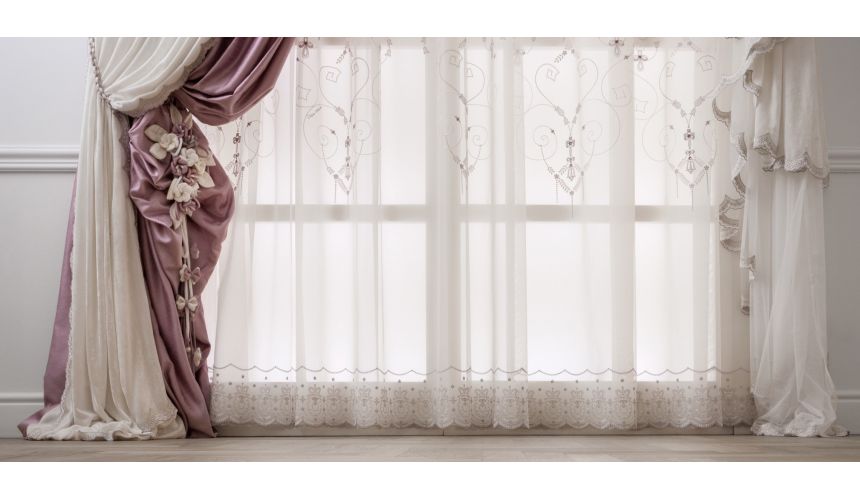 Custom Window Treatments Hand made draperies from our Masterpiece Collection. 48