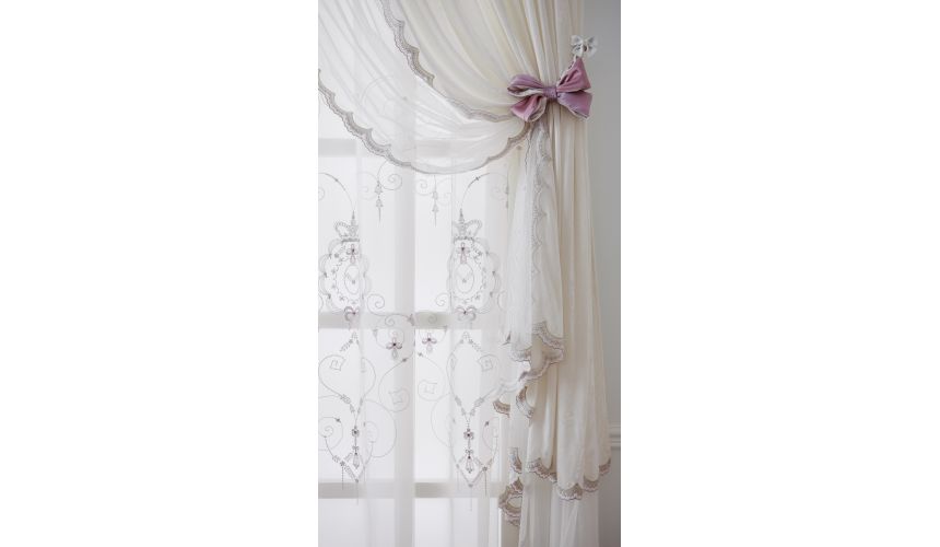 Custom Window Treatments Hand made draperies from our Masterpiece Collection. 48