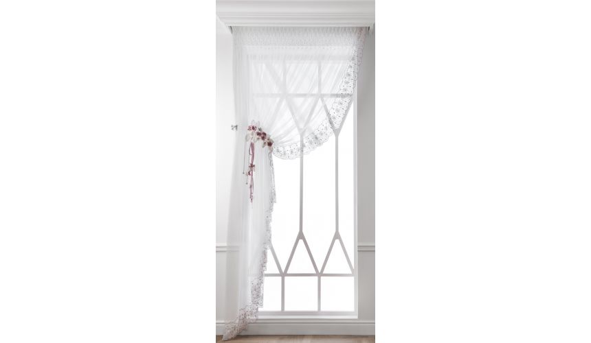 Custom Window Treatments Hand made draperies from our Masterpiece Collection. 48