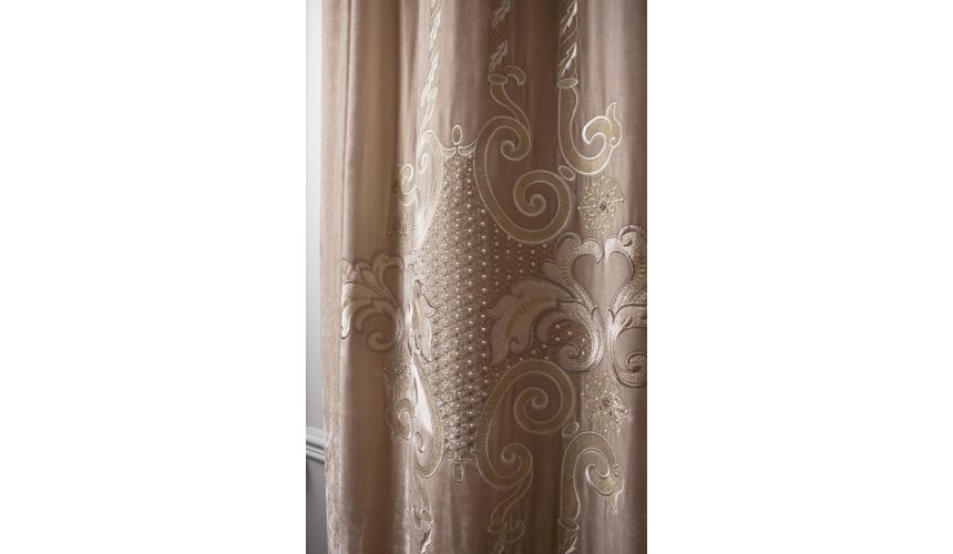 Custom Window Treatments Hand made draperies from our Masterpiece Collection. 52