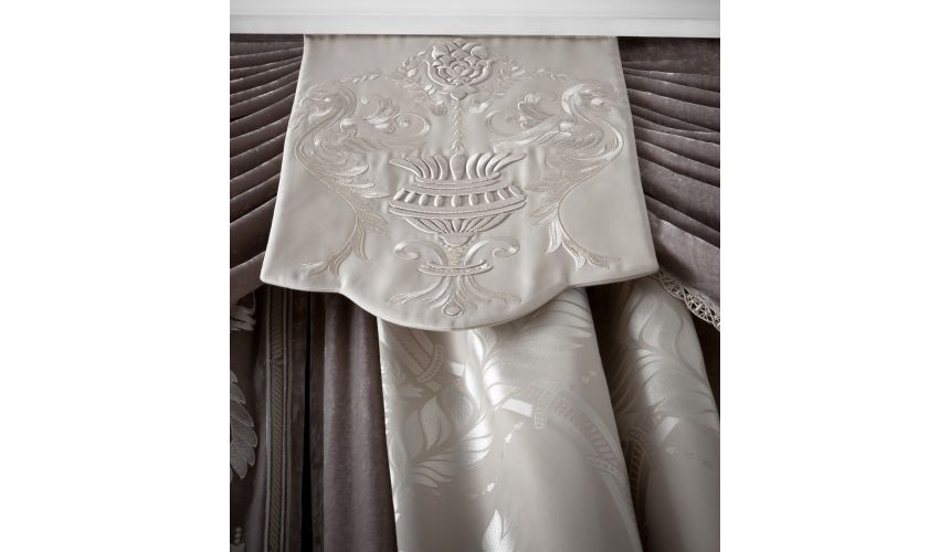 Custom Window Treatments Hand made draperies from our Masterpiece Collection. 55
