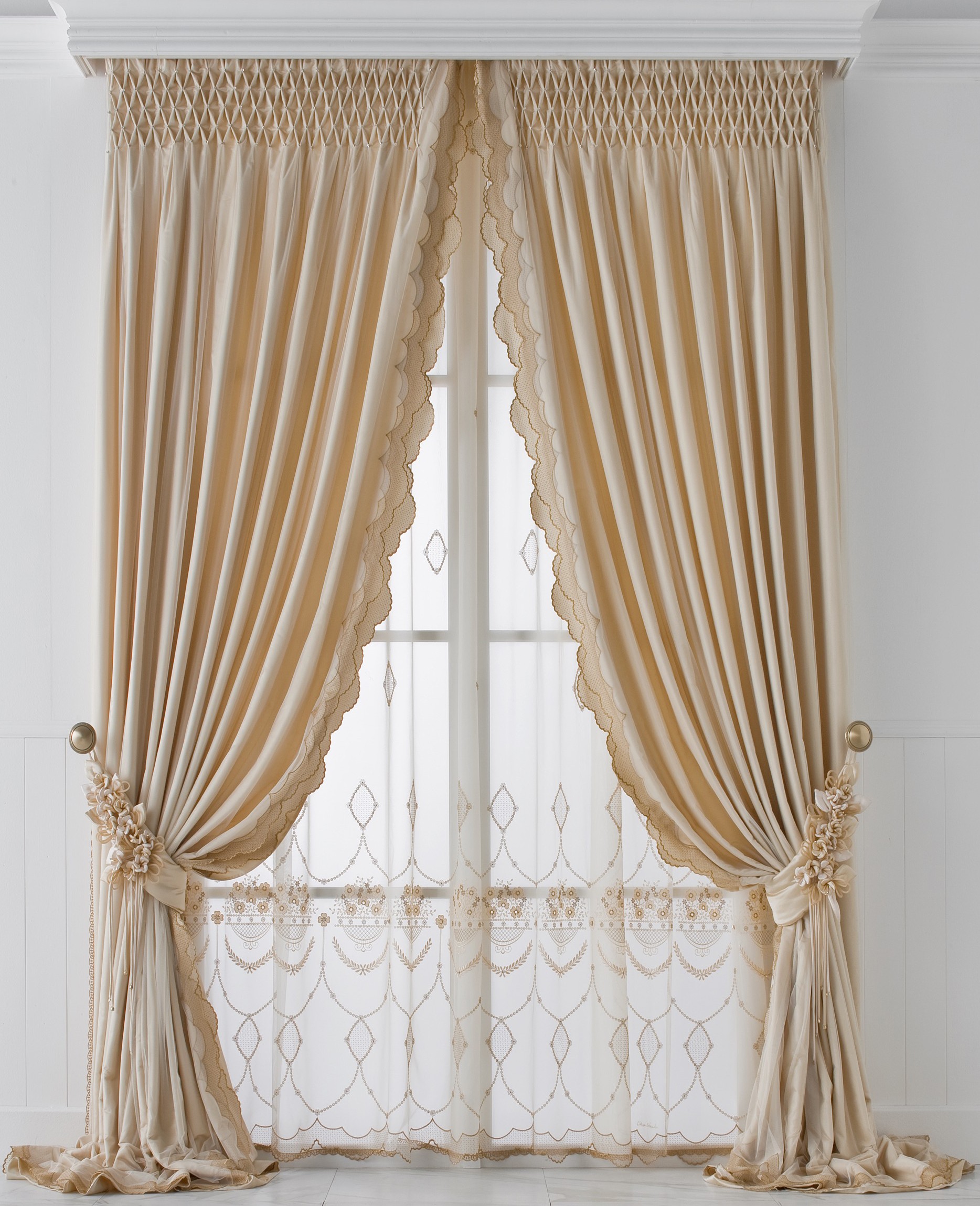 Custom Window Treatments Hand made draperies from our Masterpiece Collection. 62