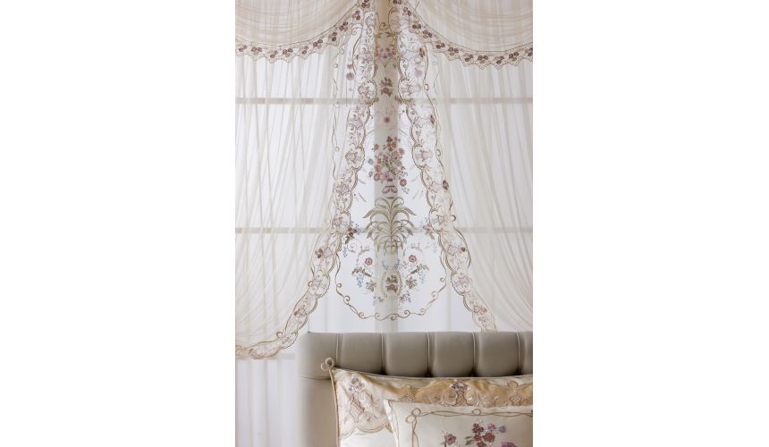 Custom Window Treatments Hand made draperies from our Masterpiece Collection. 65