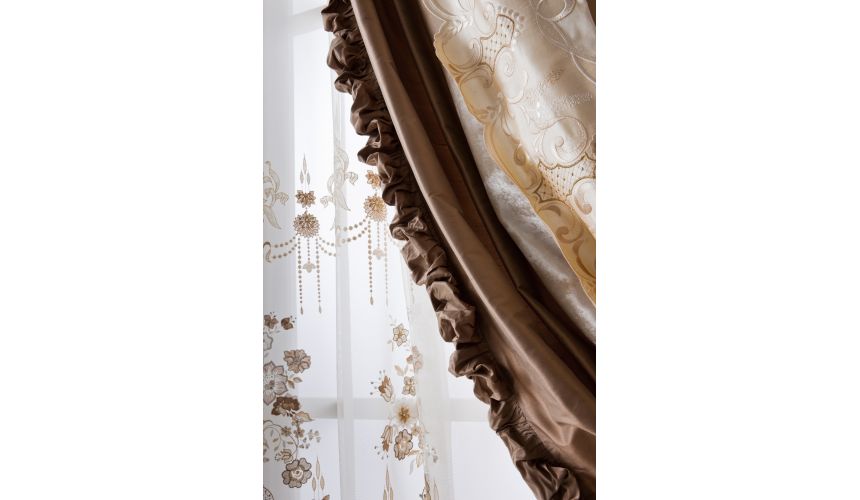 Custom Window Treatments Hand made draperies from our Masterpiece Collection. 67