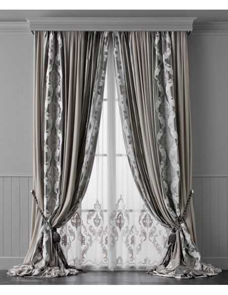 Hand made draperies from our Masterpiece Collection. 78
