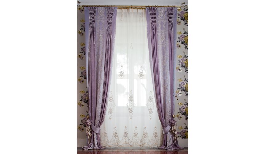 Custom Window Treatments Hand made draperies from our Masterpiece Collection. 74