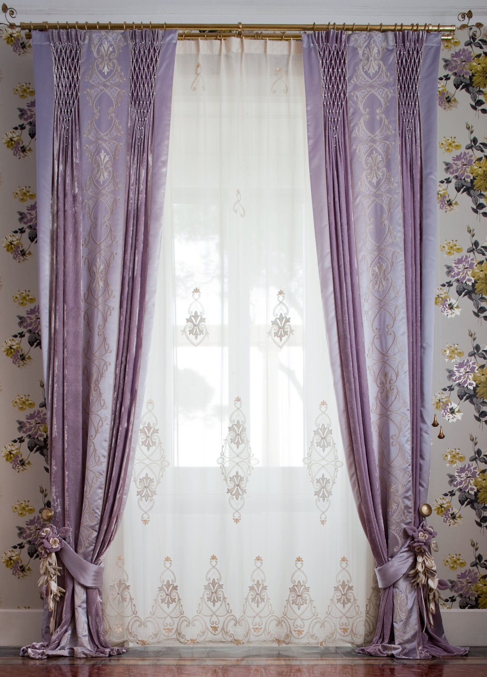 Custom Window Treatments Hand made draperies from our Masterpiece Collection. 74