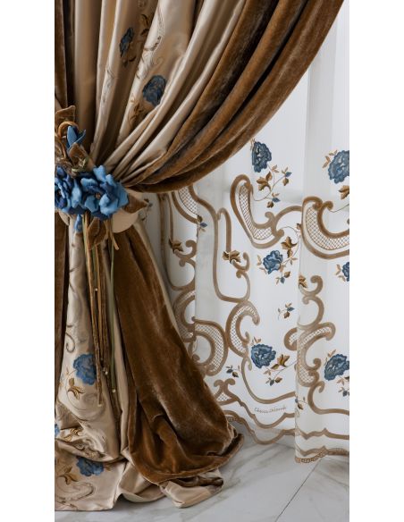 Custom Window Treatments Hand made draperies from our Masterpiece Collection. 76