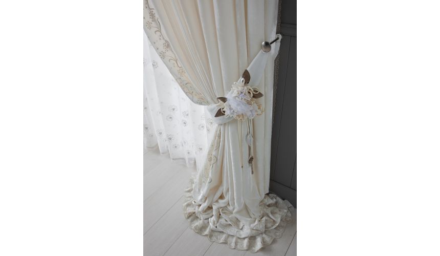 Custom Window Treatments Hand made draperies from our Masterpiece Collection. 77