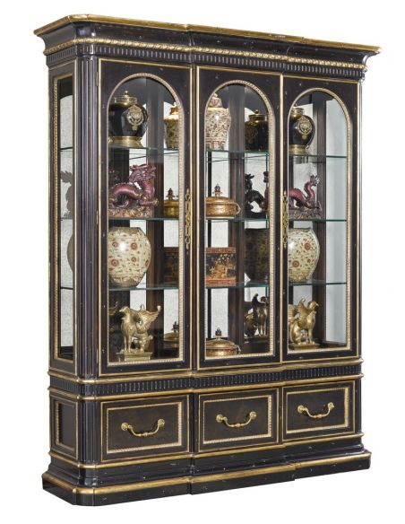 Grand old world china or display cabinet