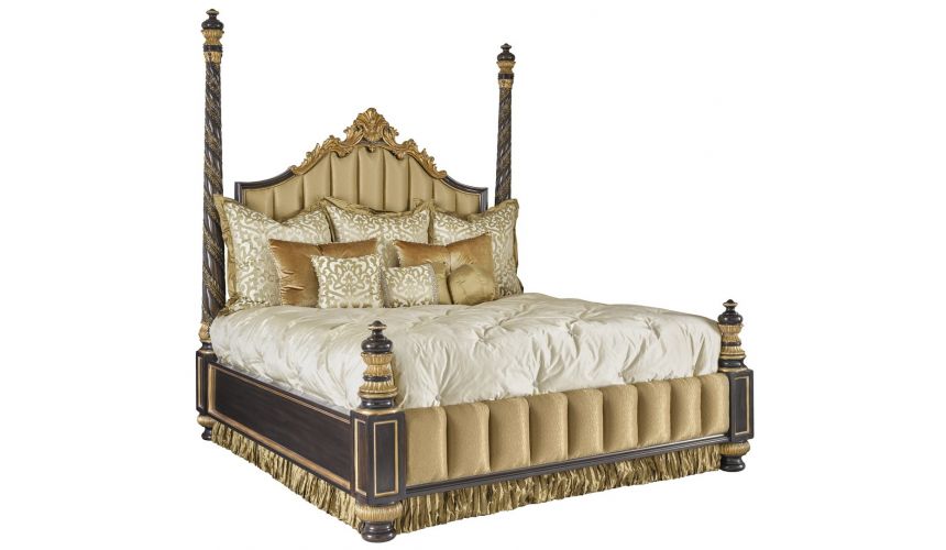 Queen and King Sized Beds Royal Grand Orleans master bed