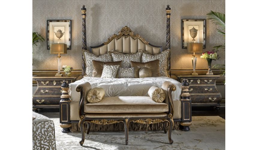 Queen and King Sized Beds Royal Grand Orleans master bed