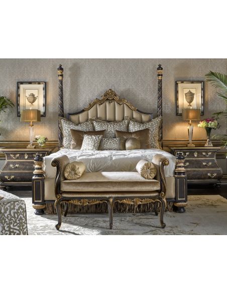 Queen and King Sized Beds Royal Grand Orleans master bed