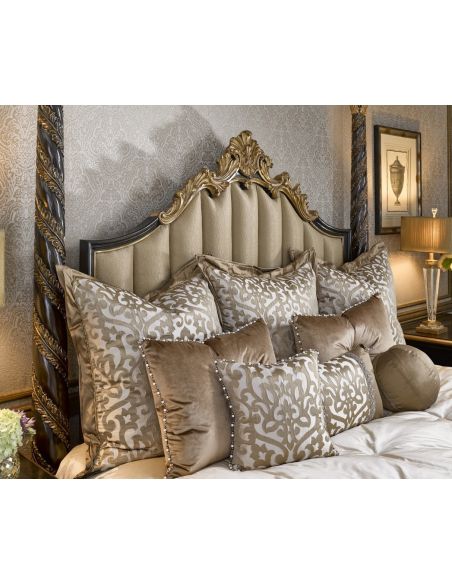 Queen and King Sized Beds Royal Grand Orleans master bed