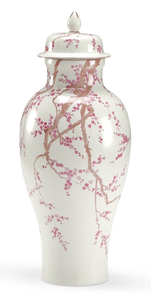 Decorative Accessories Beautiful Slender Temple Jar