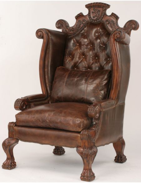 Large high back king of the castle chair