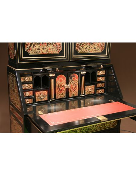 Executive Desks Luxury secretary desk with cabinet. King Louis Collection