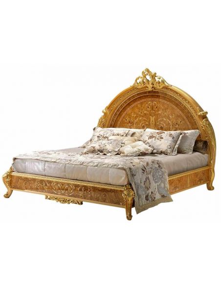 Elegant master bed from our modern day Czar collection
