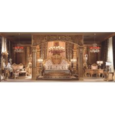Queen and King Sized Beds Stunning master bedroom from our modern day palace collection 2