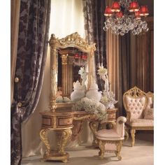 Furniture Masterpieces Vanity, dressing or makup table from our modern day palace collection
