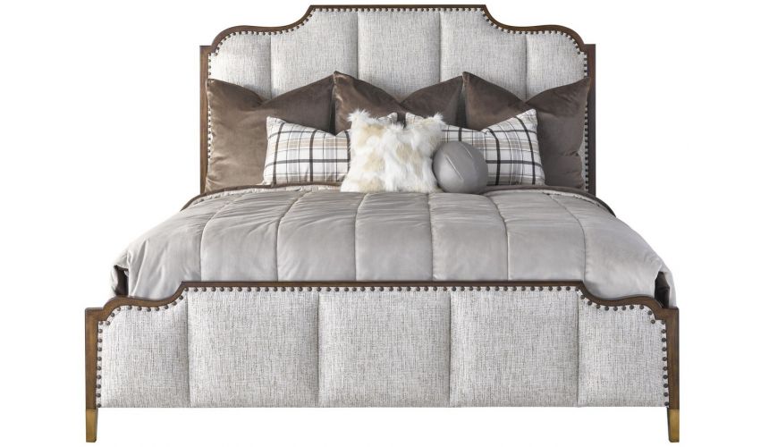 Queen and King Sized Beds Stylish master bedroom with a pleasant understated elegance