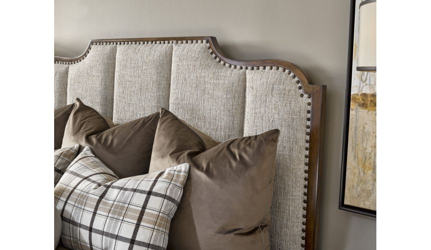 Queen and King Sized Beds Stylish master bedroom with a pleasant understated elegance