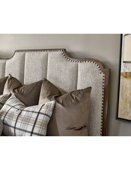 Queen and King Sized Beds Stylish master bedroom with a pleasant understated elegance