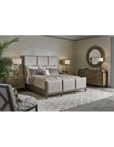 Queen and King Sized Beds Classy metropolitan designed master bed
