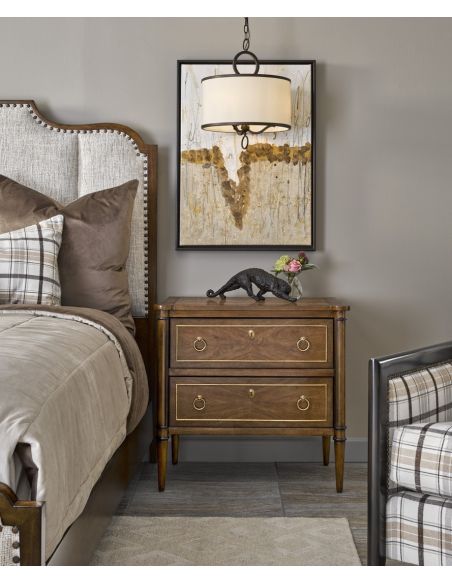 Chest of Drawers Elegant night stand with drawers