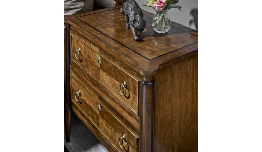 Chest of Drawers Elegant night stand with drawers