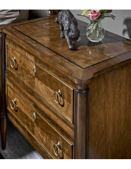Chest of Drawers Elegant night stand with drawers