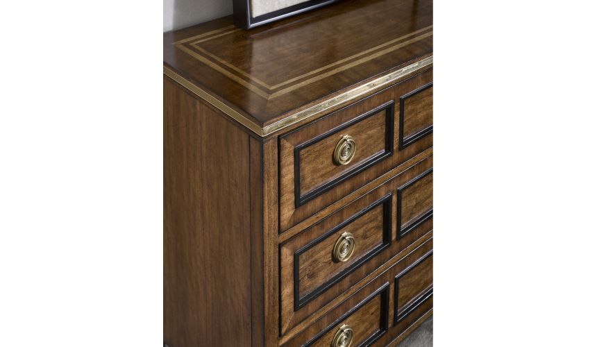 Chest of Drawers Detailed and stylish chest of drawers with a pleasant understated elegance