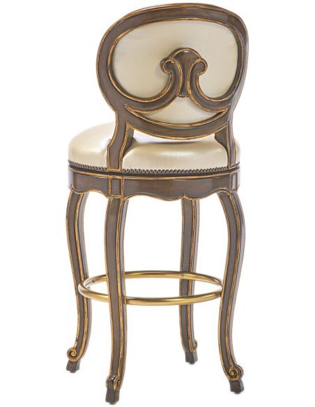 Unique Counter & Bar Stools Classic style swivel bar stool