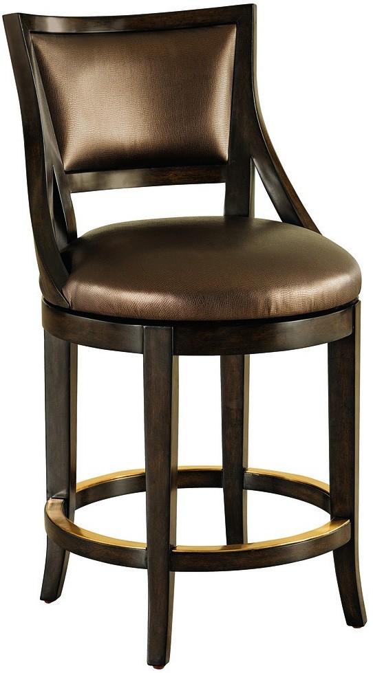 Unique Counter & Bar Stools Curved back modern styled counter stool