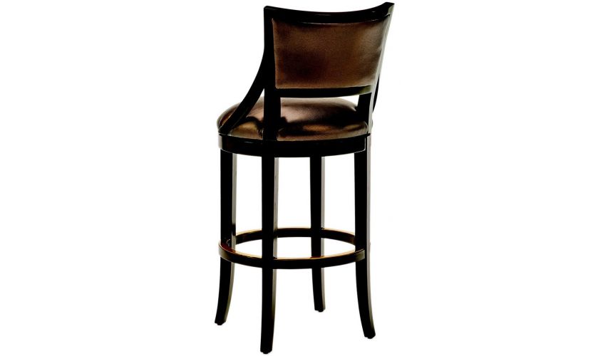 Unique Counter & Bar Stools Modern styled curved back bar stool