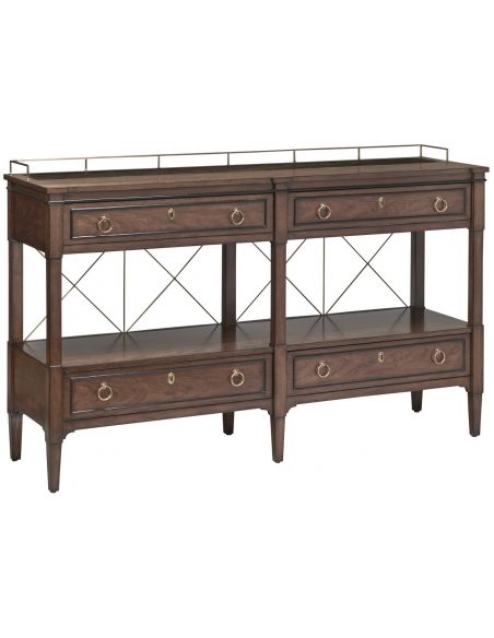 Breakfronts & China Cabinets Nicely detailed stylish dining room breakfront