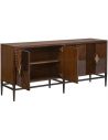 Breakfronts & China Cabinets Stylish TV console cabinet with a pleasant understated elegance