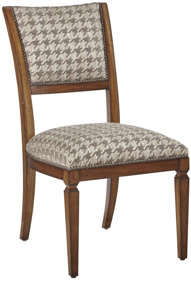 Dining Chairs Exquisite Houndstooth Patterned Dining Chair from our modern Dakota collection DCA47