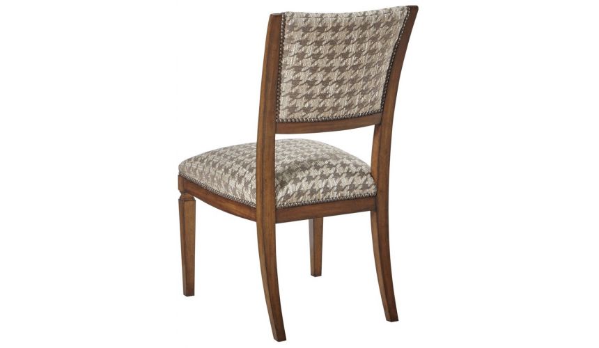 Dining Chairs Exquisite Houndstooth Patterned Dining Chair from our modern Dakota collection DCA47