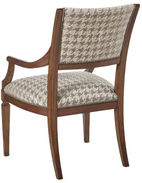 Dining Chairs Exquisite Houndstooth Patterned Head Dining Chair from our modern Dakota collection DCA48