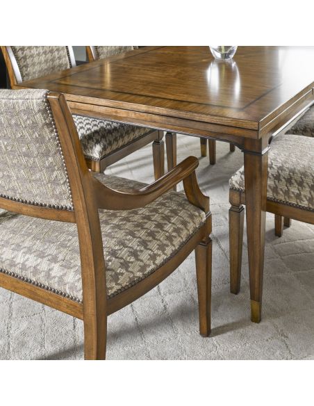 Dining Chairs Exquisite Houndstooth Patterned Head Dining Chair from our modern Dakota collection DCA48