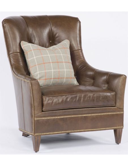 Light Brown Leather Chair