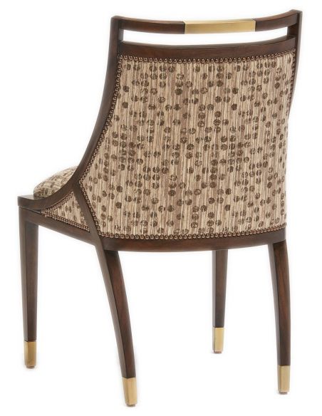 Dining Chairs Shades of Cinnamon Contemporary Dining Chair from our modern Dakota collection DME47