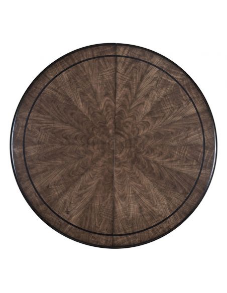 Dining Tables Round to oval dining table with a pleasant understated elegance