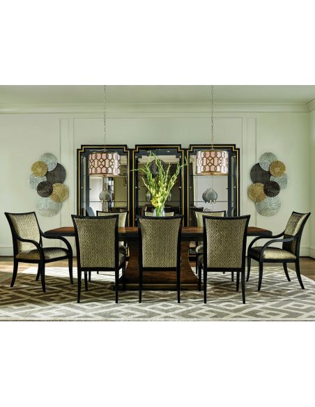 Dining Tables High style transitional dining table