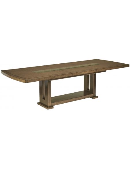 Dining Tables Easy going modern styling, unique dining table