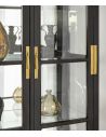 Display Cabinets and Armories Nicely detailed stylish glass cabinet
