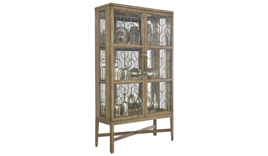 Modern deals breakfront cabinet